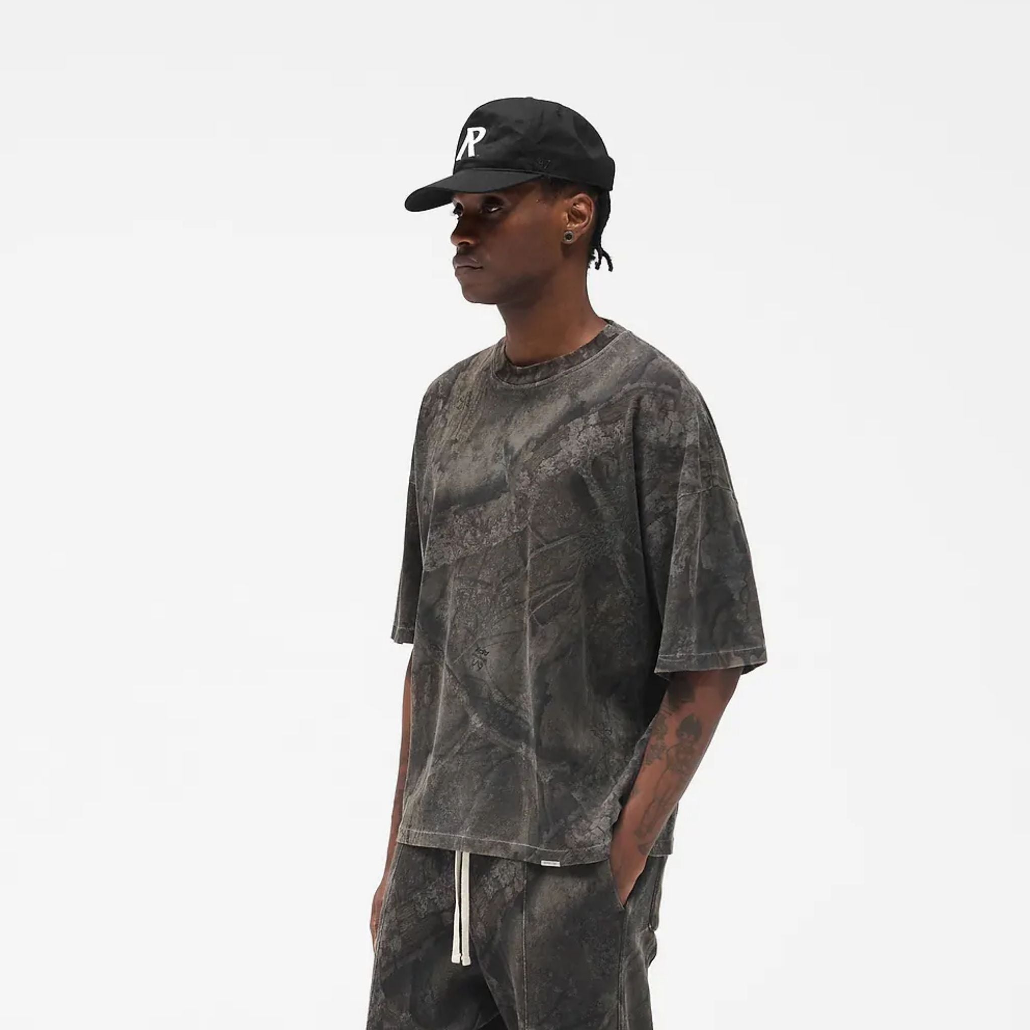 Initial Overdye Realtree Boxy T-Shirt